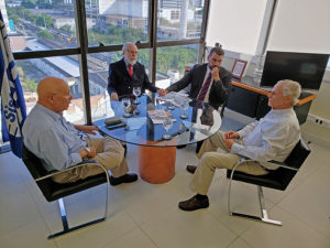 Manoel Ferreira, Aloísio Sobreira, Fabrício Julião e Ricardo Essinger